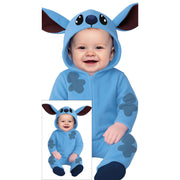 Op deze afbeelding zie je een Kostuums, van het merk Guirca. Blauw Wezentje Stitch Kind Kostuum