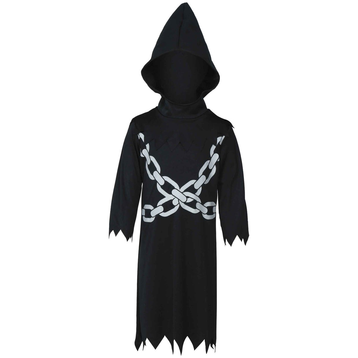 Op deze afbeelding zie je een Kostuums, van het merk Guirca. Lil Death Chain Kind Kostuum