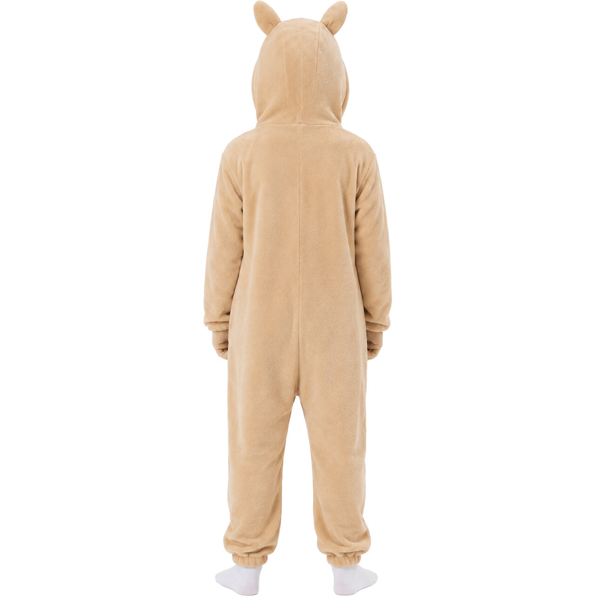 Op deze afbeelding zie je een Kostuums, van het merk Guirca. Relaxte La Fufu Onesie Beige Kind Kostuum