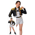 K-Pop Star Silver Leader Meisje Kostuum