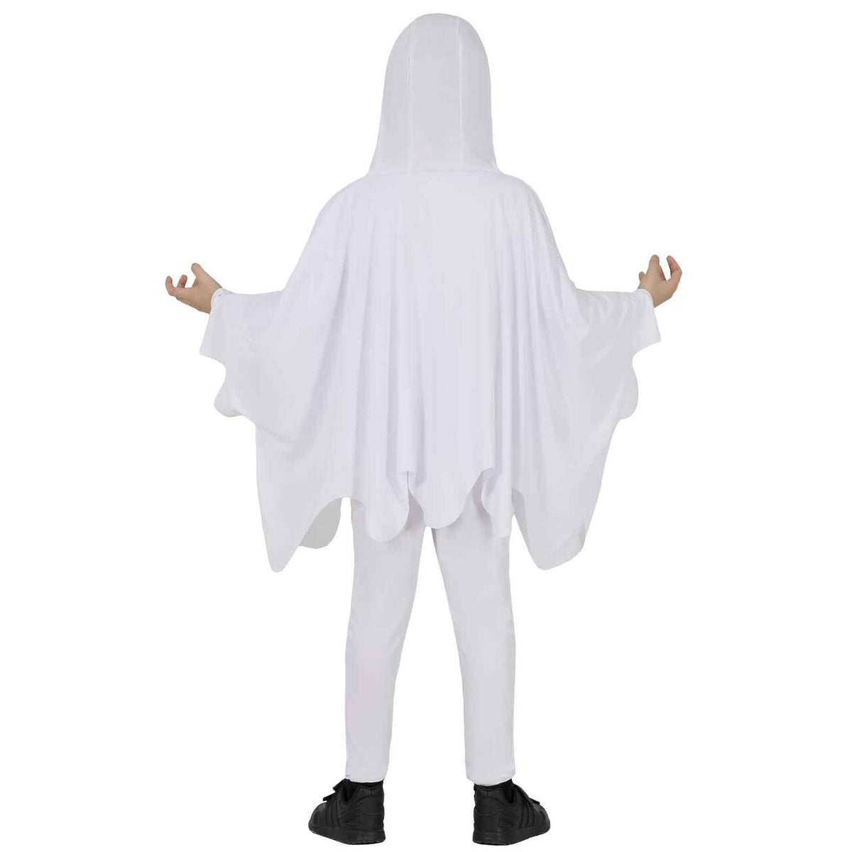 Op deze afbeelding zie je een Kostuums, van het merk Guirca. Boe! Spook Poncho Kind