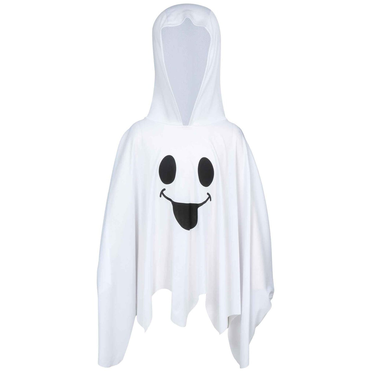 Op deze afbeelding zie je een Kostuums, van het merk Guirca. Boe! Spook Poncho Kind