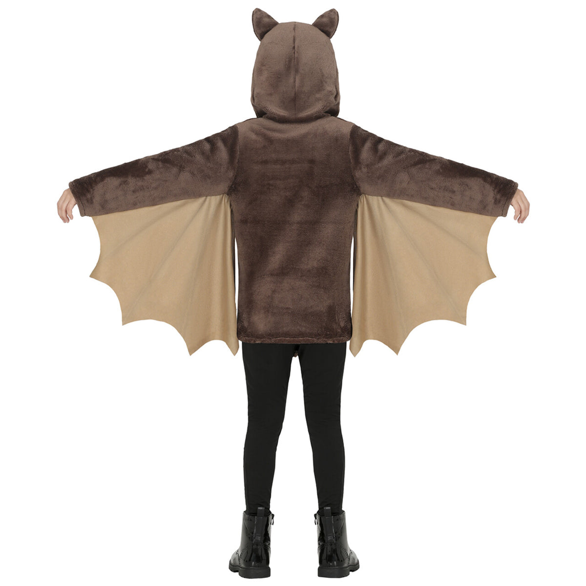 Op deze afbeelding zie je een Kostuums, van het merk Guirca. Brown Bat Kind Kostuum