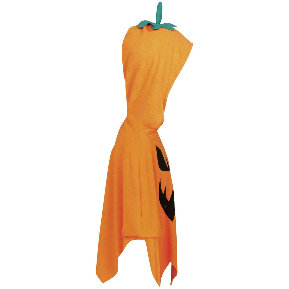 Op deze afbeelding zie je een Kostuums, van het merk Guirca. Boze Pompoen Poncho Kind
