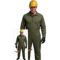 Bouwbaas Groene Overall Man Kostuum