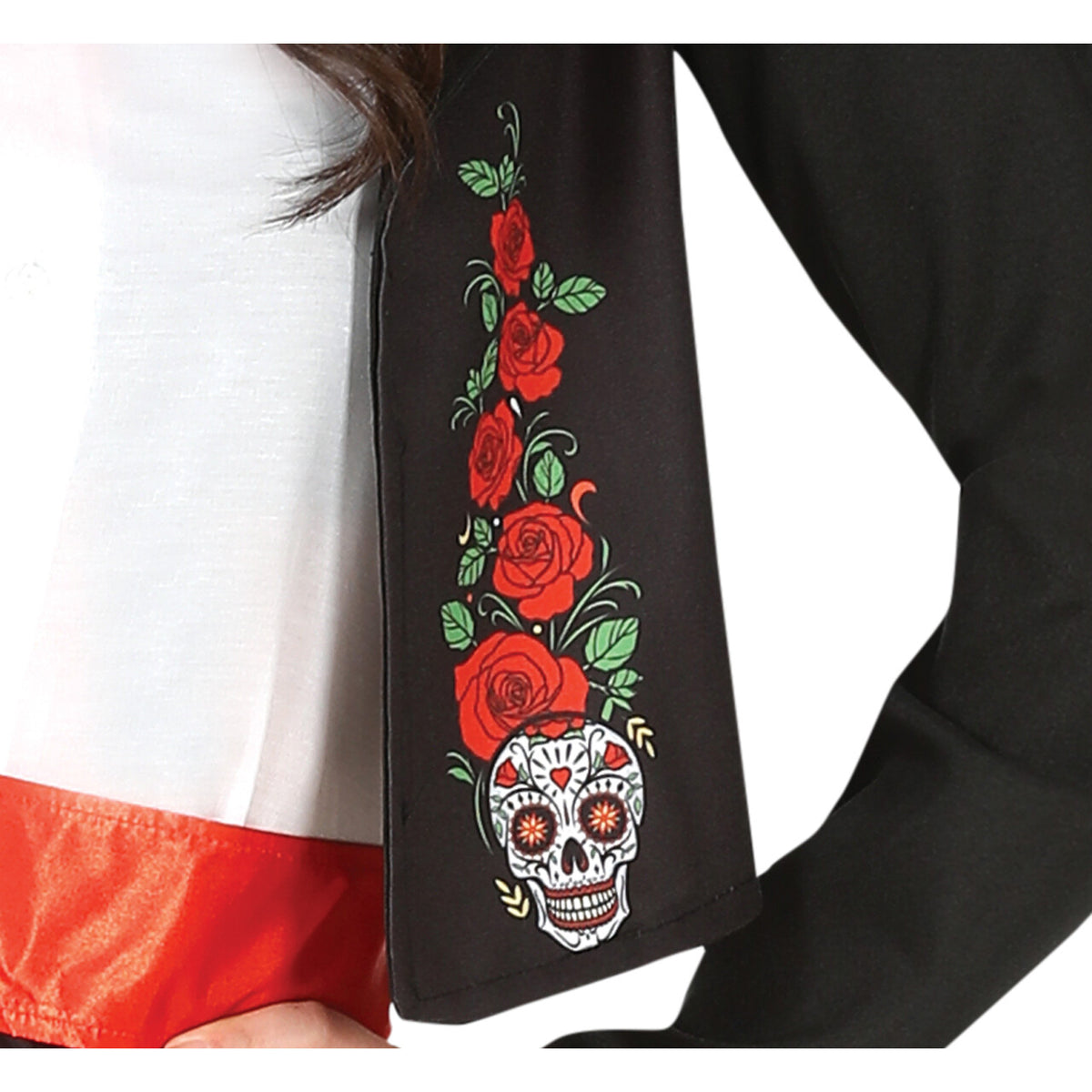Op deze afbeelding zie je een Kostuums, van het merk Guirca. Catrina Of The Dead Vrouw Kostuum