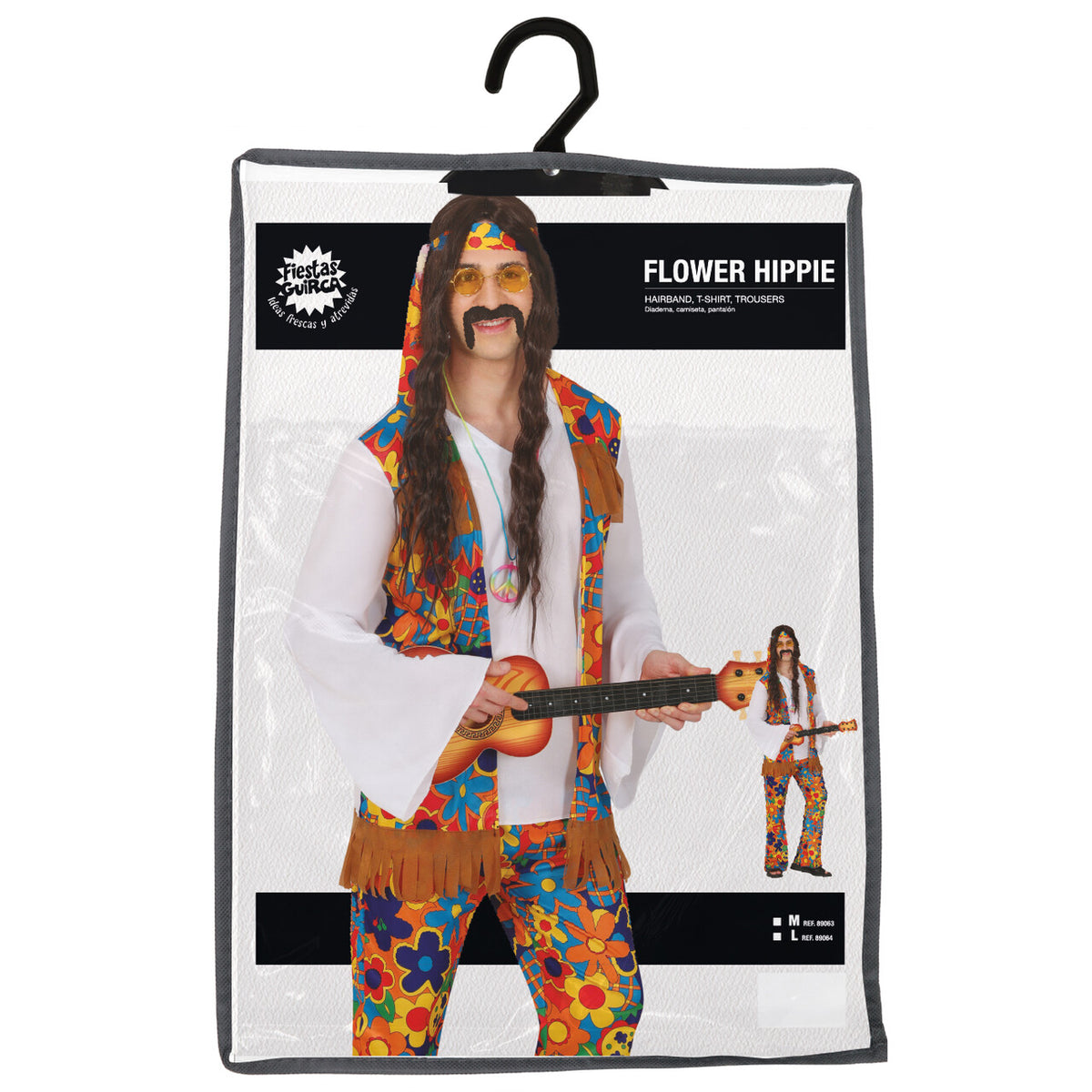 Op deze afbeelding zie je een Kostuums, van het merk Guirca. Hippe Hendrik Man Kostuum