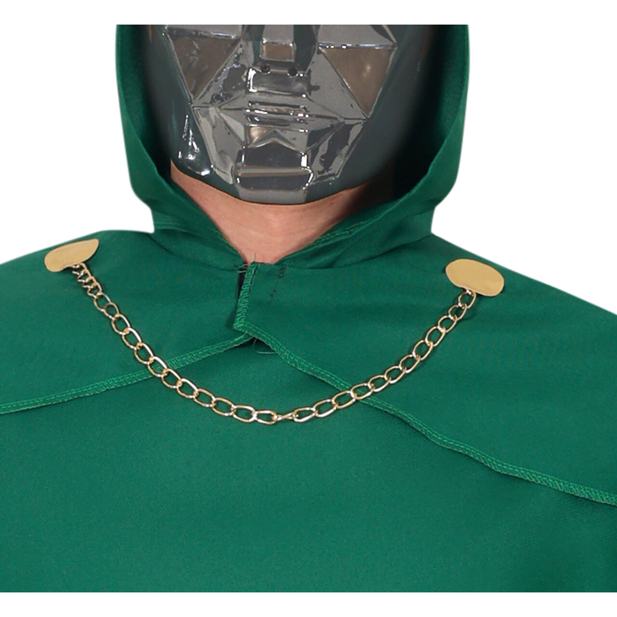 Op deze afbeelding zie je een Kostuums, van het merk Guirca. Groene Dokter Doom Man Kostuum