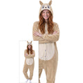 Super Comfy Lulu Monster Beige Vrouw Kostuum
