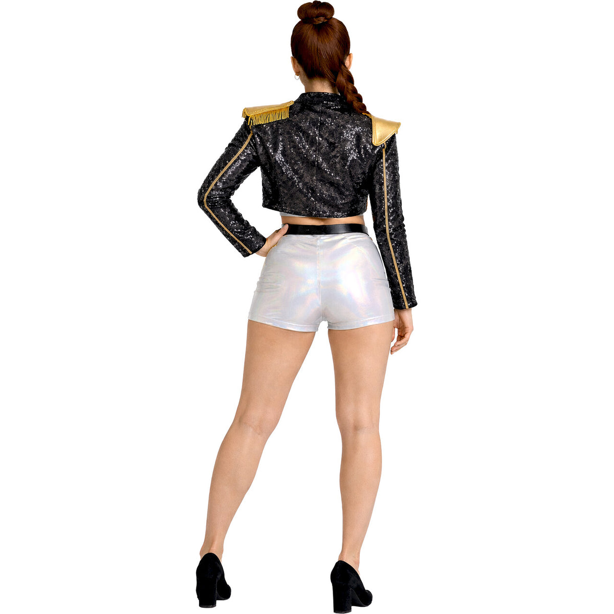 Op deze afbeelding zie je een Kostuums, van het merk Guirca. Silver K-Pop Star Kostuum