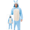 Onesie Grappig Lulu Monster Blauw Man Kostuum