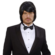 Op deze afbeelding zie je een Accessoires, van het merk Widmann. Pruik Daverende Dave Zwart
