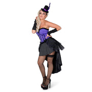 Op deze afbeelding zie je een Kostuums, van het merk Karnival Costumes. Burleske Cancan Dame Montparnasse Vrouw Kostuum