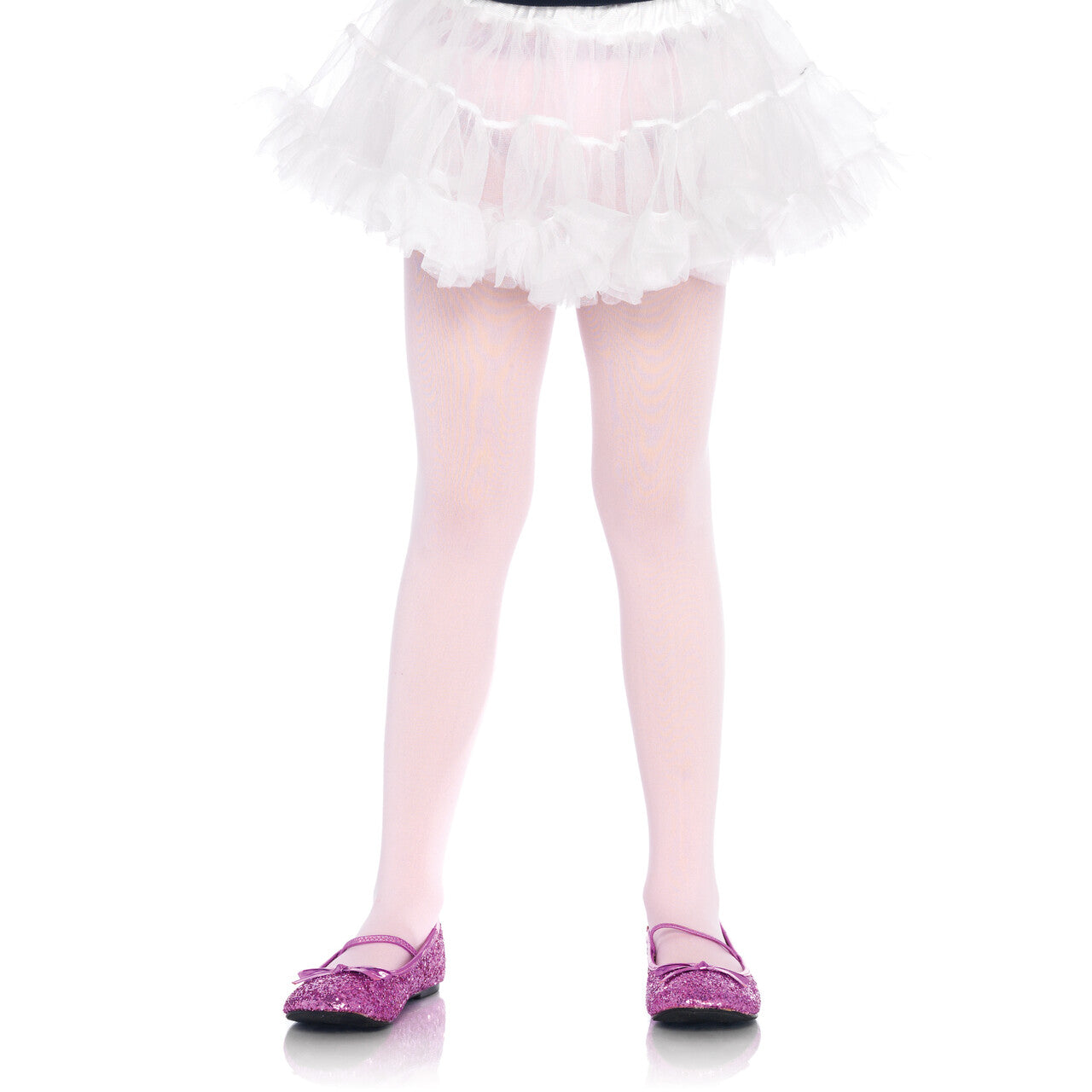 Op deze afbeelding zie je een Accessoires, van het merk Leg Avenue. Meisjes Opaque Panty Lichtroze