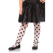 Op deze afbeelding zie je een Accessoires, van het merk Leg Avenue. Meisjes Polkadot Panty