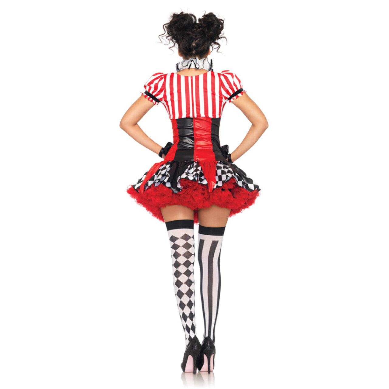 Op deze afbeelding zie je een Kostuums, van het merk Leg Avenue. Verleidelijke Dames Clown Jurk Vrouw