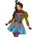 Policolor Mad Hatter Psychedelic Jurk Vrouw
