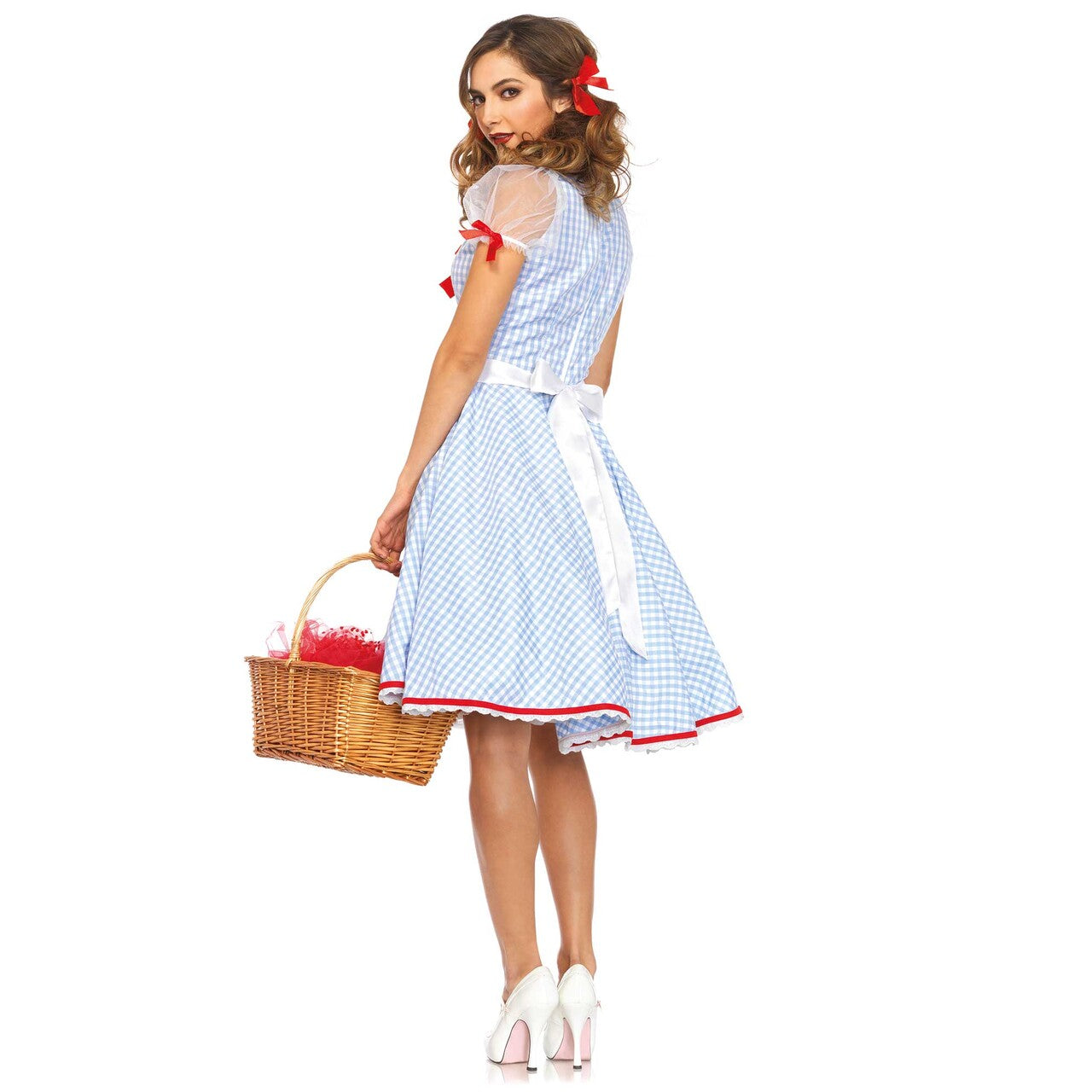 Op deze afbeelding zie je een Kostuums, van het merk Leg Avenue. Amerikaanse Schattige Dorothy Van Oz Vrouw Kostuum