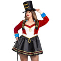 Sassy Ringmaster Plus Size Vrouw Kostuum