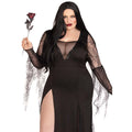 Spider Morticia Plus Size Vrouw Kostuum