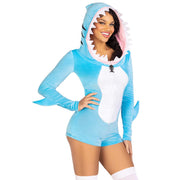 Op deze afbeelding zie je een Kostuums, van het merk Leg Avenue. Deadly Catch Snarly Sharky Vrouw Kostuum