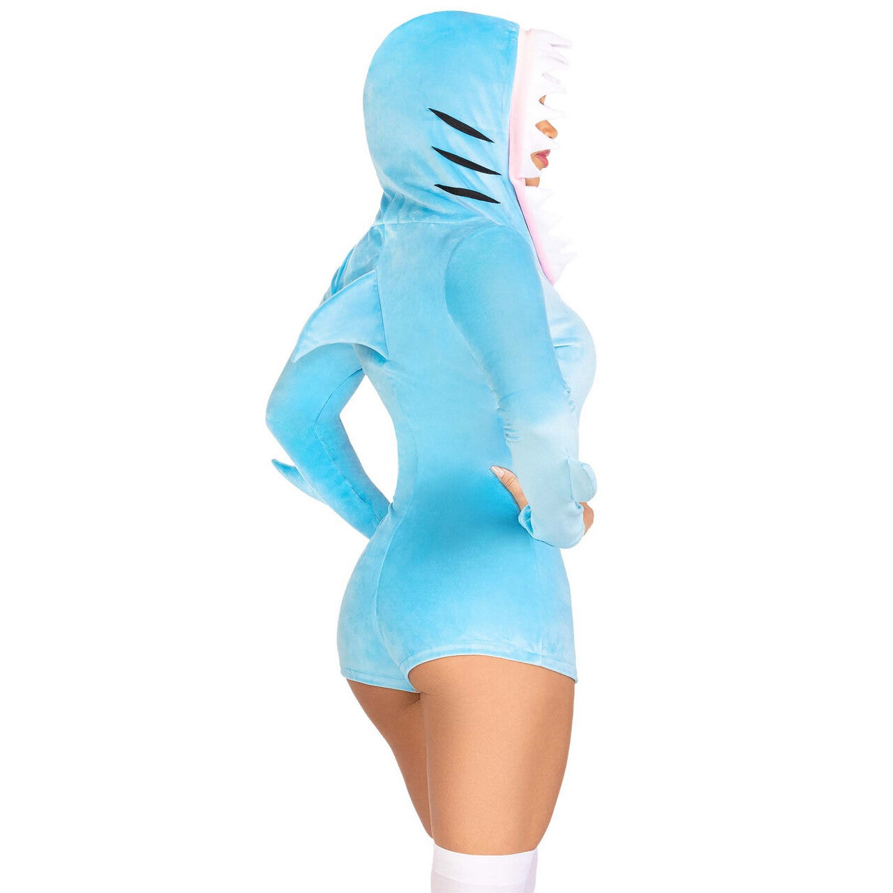 Op deze afbeelding zie je een Kostuums, van het merk Leg Avenue. Deadly Catch Snarly Sharky Vrouw Kostuum