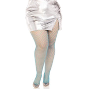 Op deze afbeelding zie je een Accessoires, van het merk Leg Avenue. Visnet Panty Blauw Space Fantasy Plus Size