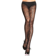 Op deze afbeelding zie je een Accessoires, van het merk Leg Avenue. Spinnenweb Kanten Panty