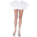Visnet Panty Met Glitter Elasthaan Wit