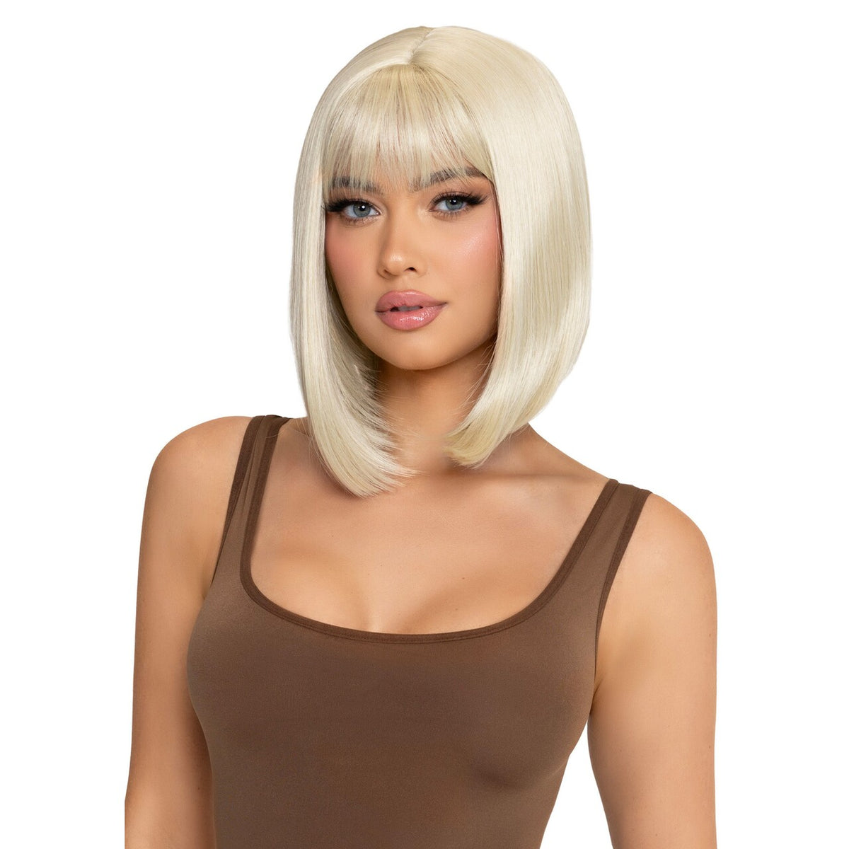 Op deze afbeelding zie je een Accessoires, van het merk Leg Avenue. Angled Bob Wig