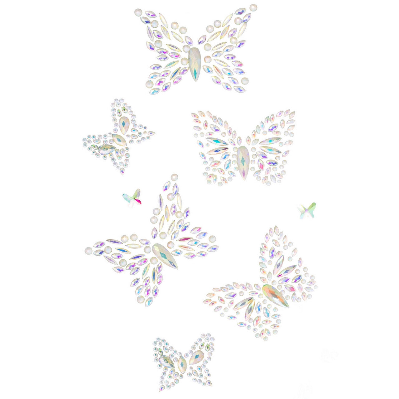 Op deze afbeelding zie je een Accessoires, van het merk Leg Avenue. Glow In The Dark Bodystickers Aurelia