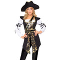 Buccaneer Babe Tunic Vrouw Kostuum