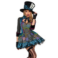Tea Party Mad Hatter Dress Vrouw