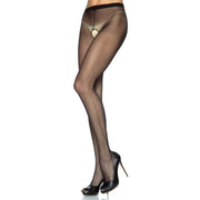 Op deze afbeelding zie je een Accessoires, van het merk Leg Avenue. Panty Zwart Vanessa Plus Size