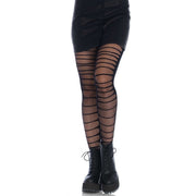 Op deze afbeelding zie je een Accessoires, van het merk Leg Avenue. Dubbel Gelaagde Punk Panty Patty