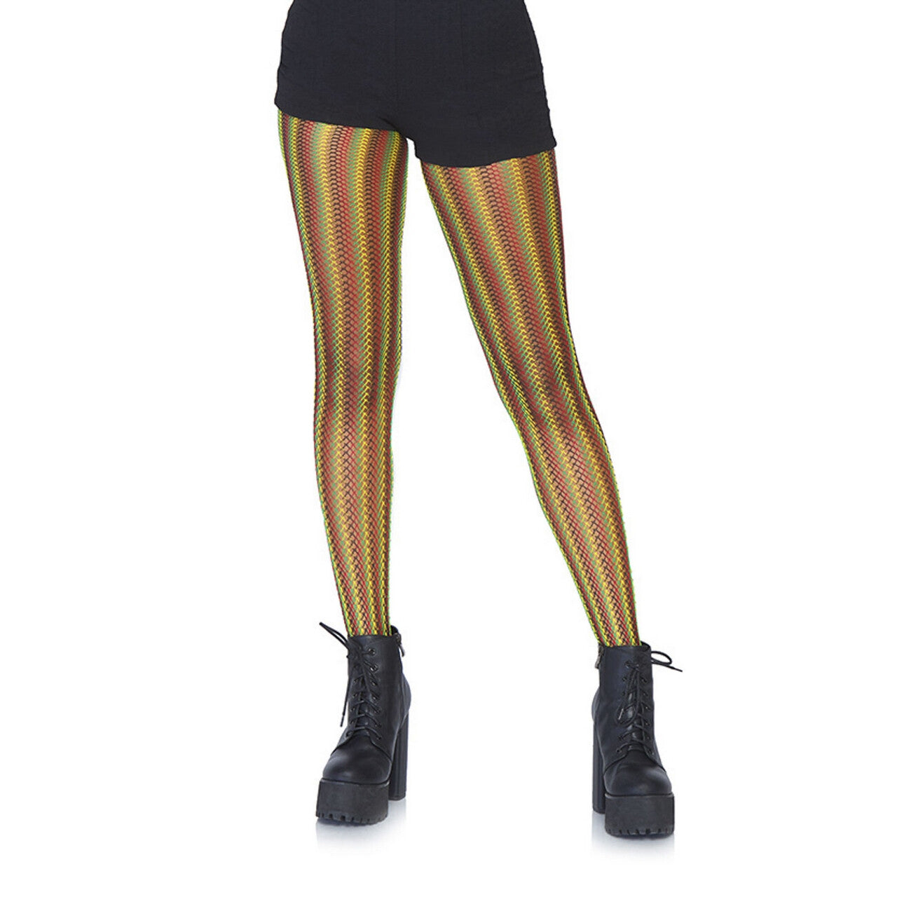 Op deze afbeelding zie je een Accessoires, van het merk Leg Avenue. Rasta Jamaica Visnet Panty