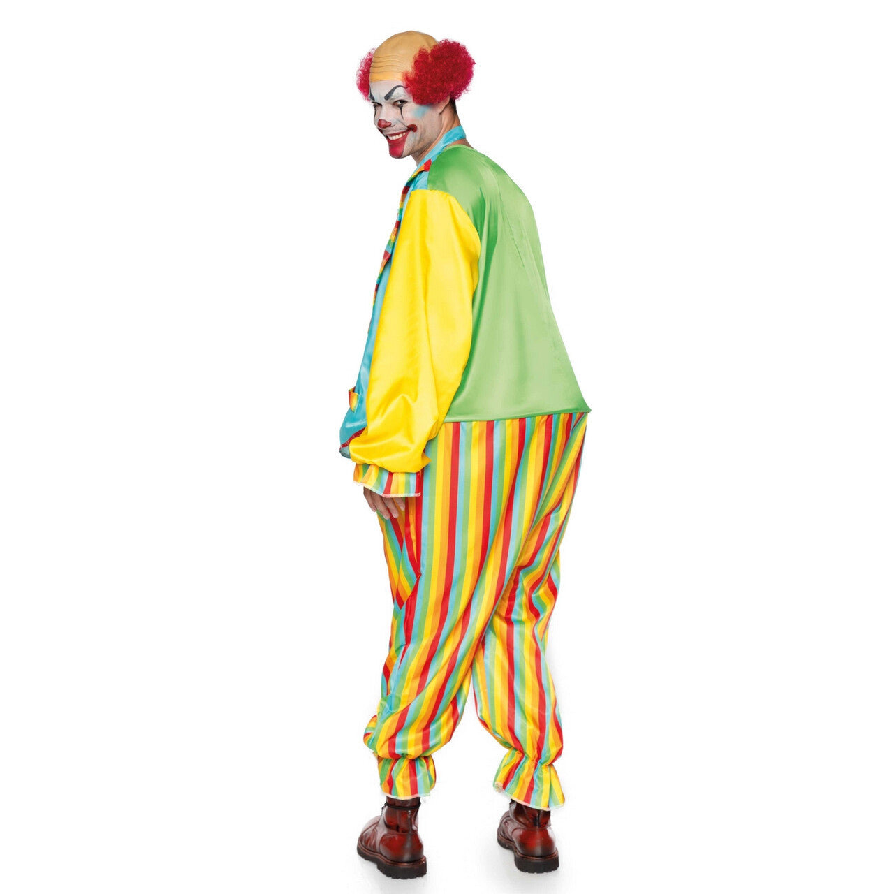 Op deze afbeelding zie je een Kostuums, van het merk Leg Avenue. Zo Rond Als Een Circustent Clown Man Kostuum