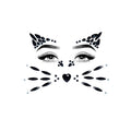 Animal Face Jewels Sticker