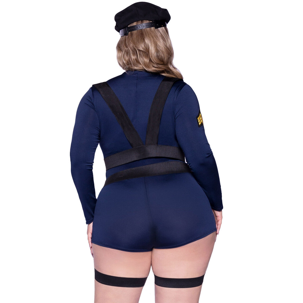 Op deze afbeelding zie je een Kostuums, van het merk Leg Avenue. Zero Tolerance Politie Plus Size Vrouw Kostuum