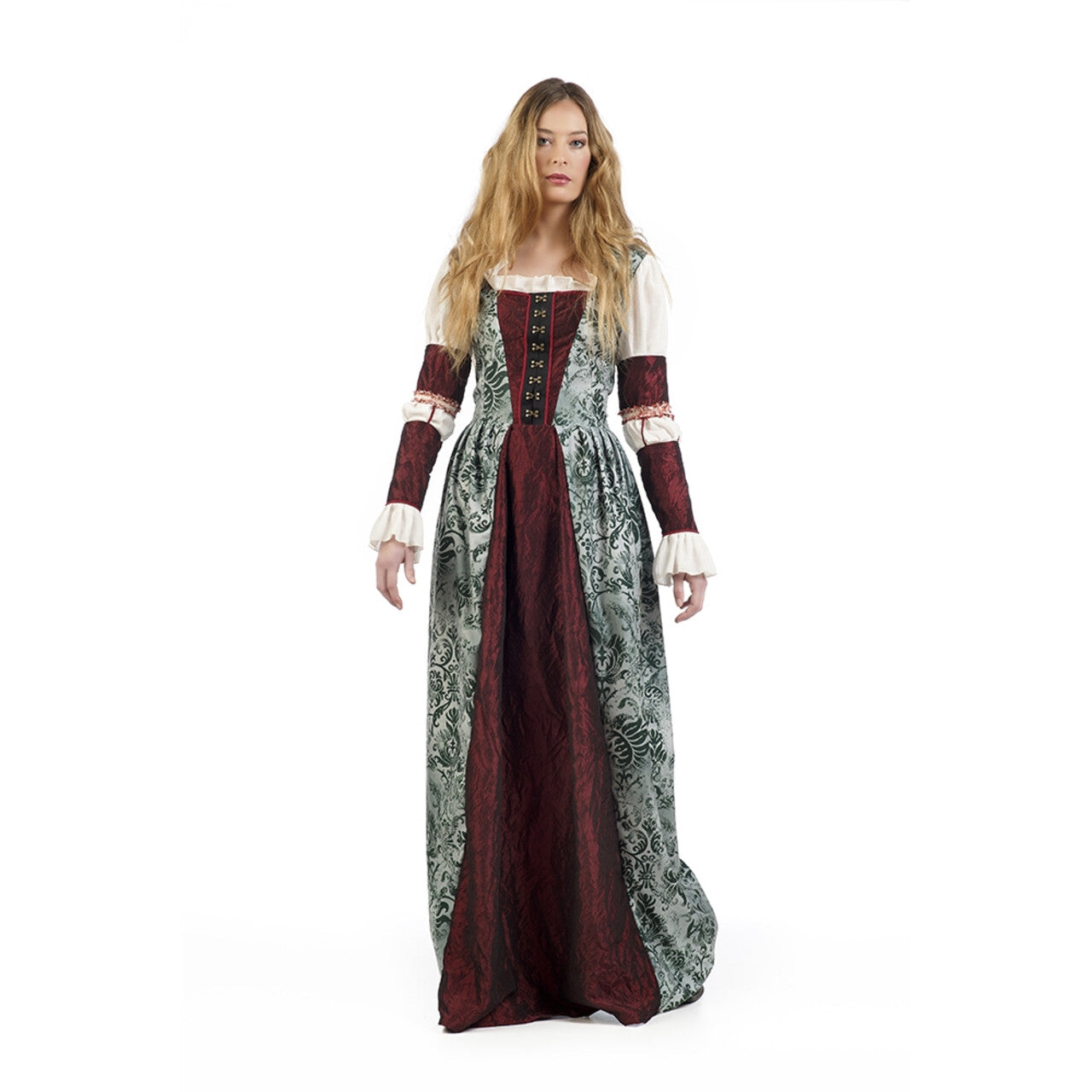 Op deze afbeelding zie je een Kostuums, van het merk Limit. Middeleeuwse Jonkvrouw Beatrice De Bordeaux Kostuum