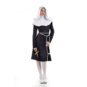 Op deze afbeelding zie je een Kostuums, van het merk Limit. Sister Act Klooster Non Vrouw Kostuum