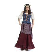 Op deze afbeelding zie je een Kostuums, van het merk Limit. Herberg Het Hoekje Herbergier Hilda Vrouw Kostuum