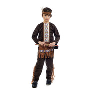 Op deze afbeelding zie je een Kostuums, van het merk Limit. Zoevende Tomahawk Apache Indiaan Jongen Kostuum