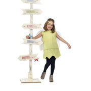 Op deze afbeelding zie je een Kostuums, van het merk Limit. Tinkerbell Tinkelbel Film Fee Meisje Kostuum
