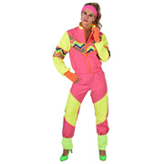 Op deze afbeelding zie je een Kostuums, van het merk Magic By Freddy's. Super 80s Work Out Fitlady Vrouw Kostuum