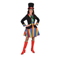 Altijd Mega Grappige Clown Augustina Vrouw Kostuum