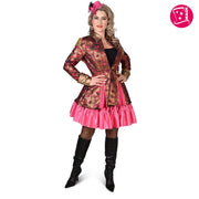 Op deze afbeelding zie je een Kostuums, van het merk Magic By Freddy's. Bloemerige Baroque Jas Vrouw