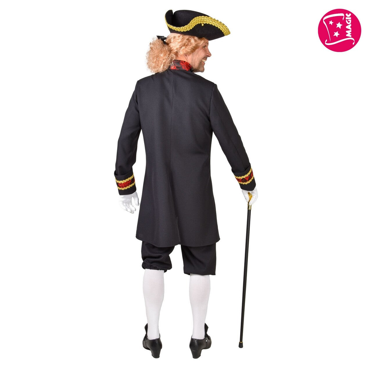Op deze afbeelding zie je een Kostuums, van het merk Magic By Freddy's. Barok Koning Lodewijk Man Kostuum