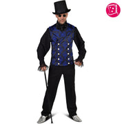 Op deze afbeelding zie je een Kostuums, van het merk Magic By Freddy's. Vest Edelman Blauw