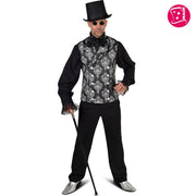 Op deze afbeelding zie je een Kostuums, van het merk Magic By Freddy's. Edelman Vest Zilver